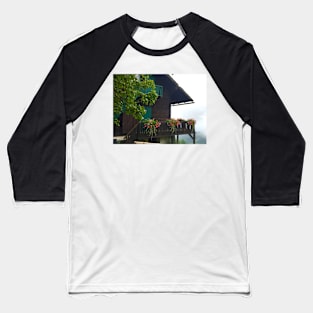 Mountain Hut in Austria Baseball T-Shirt